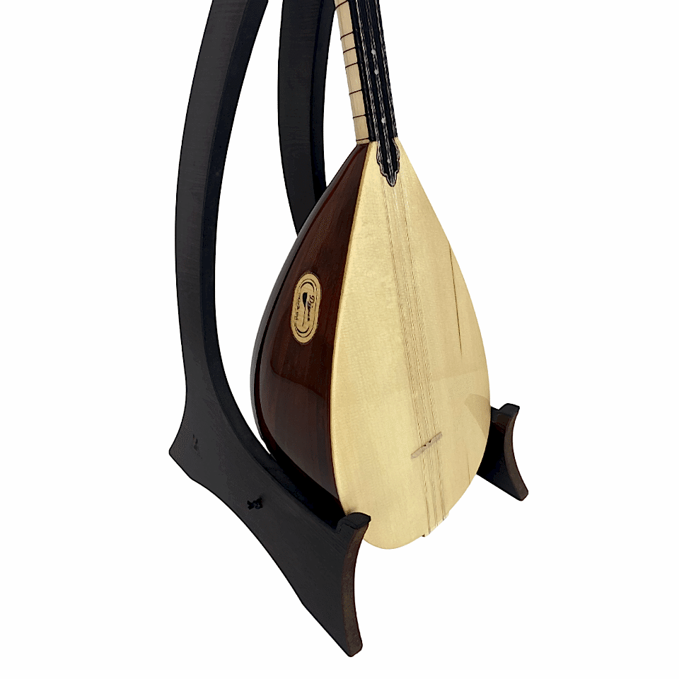 Uzun Sap Profesyonel Bağlama (40.5 Boy Ardıç)