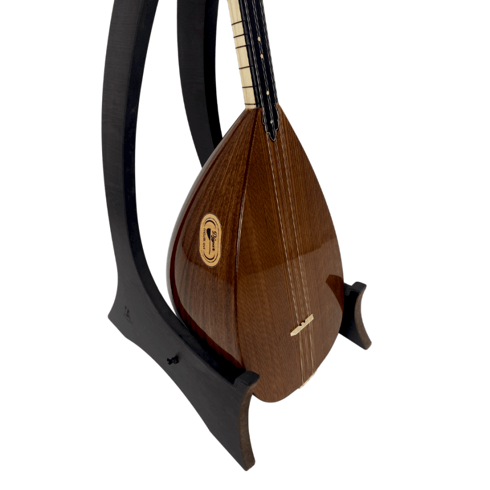 Uzun Sap Profesyonel Bağlama (40 Boy Maun)