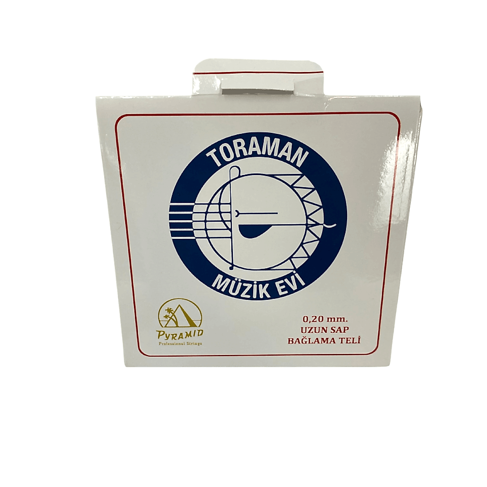 Toraman Müzik Evi 0.20 mm Pyramid Uzun Sap Bağlama Teli