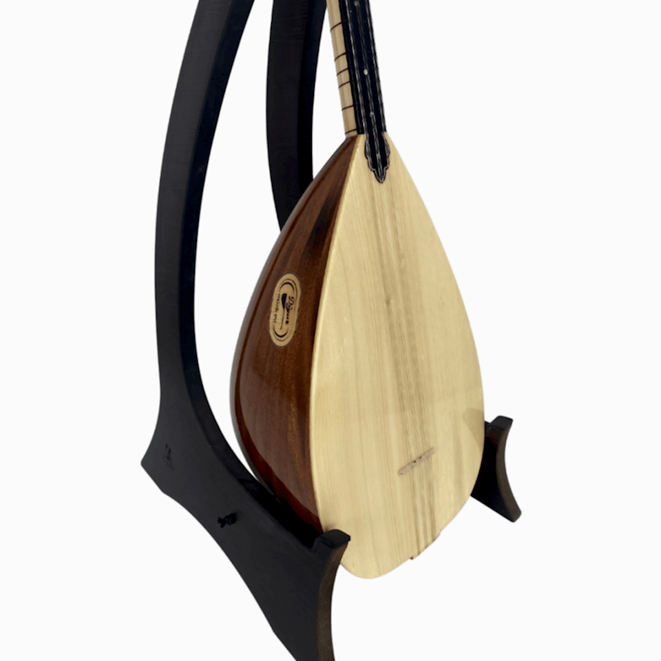 Kısa Sap Profesyonel Bağlama (40.5 Boy Maun)-2