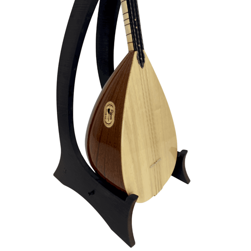 Uzun Sap Profesyonel Bağlama (40 Boy Maun)-2