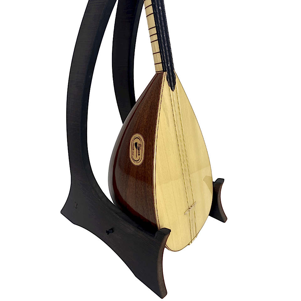 Uzun Sap Profesyonel Bağlama (40 Boy Maun)-4