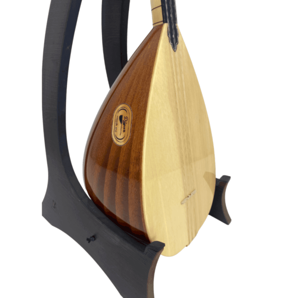 Uzun Sap Profesyonel Bağlama (40 Boy Maun)-5