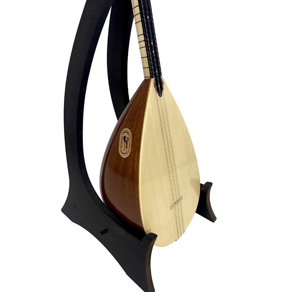 Uzun Sap Profesyonel Bağlama (40 Boy Maun)