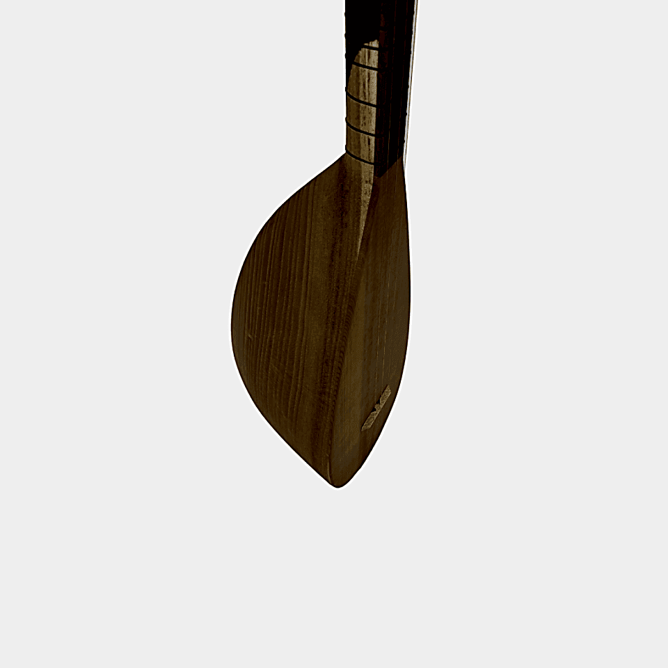 Profesyonel 3 Telli Balta Saz ( 35 Boy Oyma Dut )