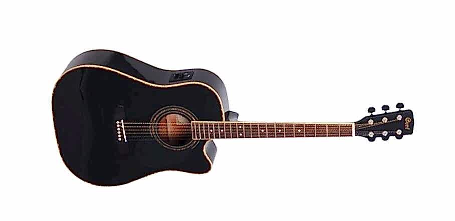 Cort Elektro Akustik Gitar - AD880CEBK