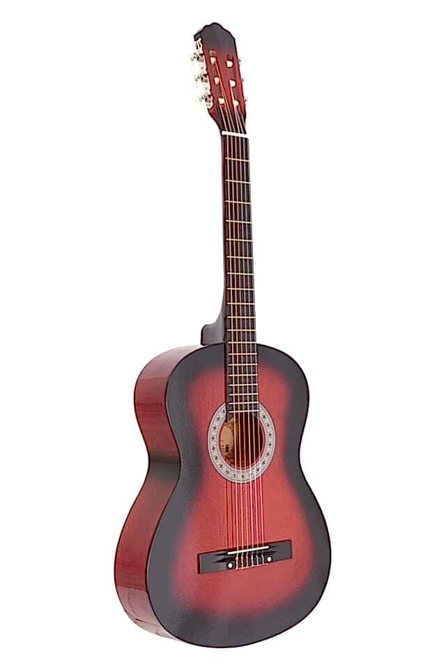 Madrid Mcg-125 Rds-Kırmızı Siyah 39'' Klasik Öğrenci Gitarı